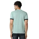 Rodamo Printed Henley T-Shirts (112540103)