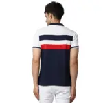 Rodamo Striped Casual Wear Slim Fit Half Sleeves Polo T Shirts for Men Fashion
