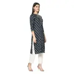 ERISHA Women's Rayon Printed Kurta Pant Set