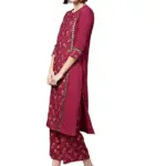 ZIYAA Women's Crepe Salwar Suit Set