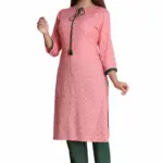ERISHA Women's Rayon Printed Kurta Pant Set