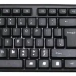 Zebion K500 USB Keyboard, Rugged Heavy-Duty Body, Tested with Over 1 Million Keystrokes,Clicky-Touch Feel, Ergonomic Design;