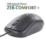 Zeb-Comfort+ Wired Mouse (1 pc)