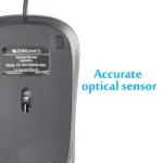 Zeb-Comfort+ Wired Mouse (1 pc)