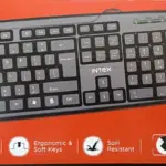 Computer World, Corona Pro Wired USB Desktop Keyboard (Black) (1pc)
