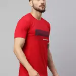 Rodamo Printed Round Neck T-shirts (Large) (112150102)