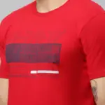 Rodamo Printed Round Neck T-shirts (Large) (112150102)
