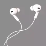 Swiss Military Earphone Ear Nuts Wired In the Ear (With mic - Yes, Active White)