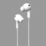 Swiss Military Earphone Ear Nuts Wired In the Ear (With mic - Yes, Active White)