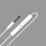 Swiss Military Earphone Ear Nuts Wired In the Ear (With mic - Yes, Active White)