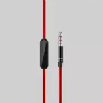 Swiss Military Raga Wired In the Ear (With mic - Yes, Red)