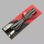 Swiss Military TPGRL Zinc Alloy Connector Single Pin iPhone Data / Charging Cable (1.2 m, Black)