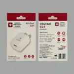 Swiss Military Voltaic 2.4+ 2.4 A USB Charger (Active White)