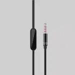 Swiss Military earphone Wired In the Ear (With mic - Yes, Active Black)